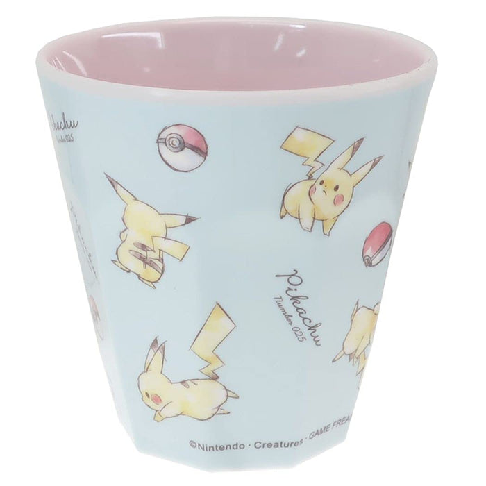 Pokemon Center Melamine Cup Pikachu Number 025 Pikachu & Pokeballs