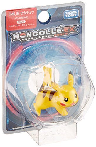 Pokemon Monster Collection Moncolle-ex Pikachu Battle Pose Figure Takara Tomy