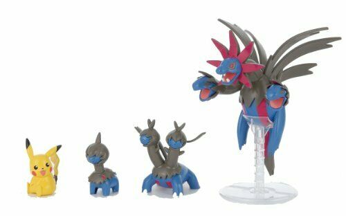 Collection de modèles en plastique Pokemon Sazandora Evolution Set