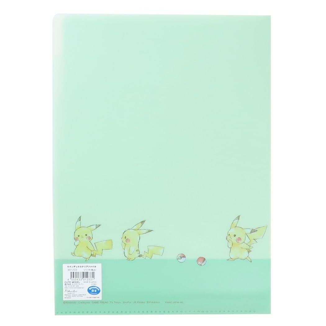 POKEMON CENTER ORIGINAL 5 Index Clear Folder Pikachu Number 025 Playing Tag- Japan Figure Store - #1 Bring To You The Best Japanese Goods