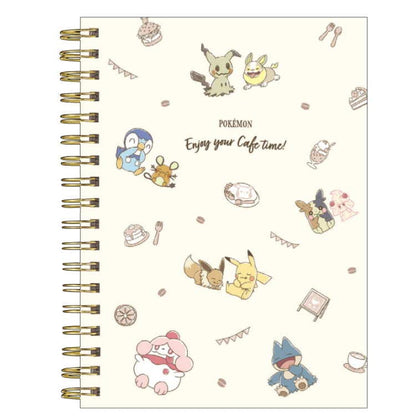Pokemon [Ring Note] A6W Ring Note / Cafe Pokemon- Japan Figure Store - #1 Bring To You The Best Japanese Goods