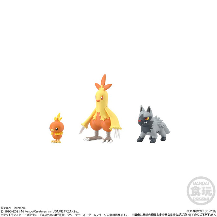 Bandai Pokemon Scale World Hoenn Region Figure Set Candy Toy