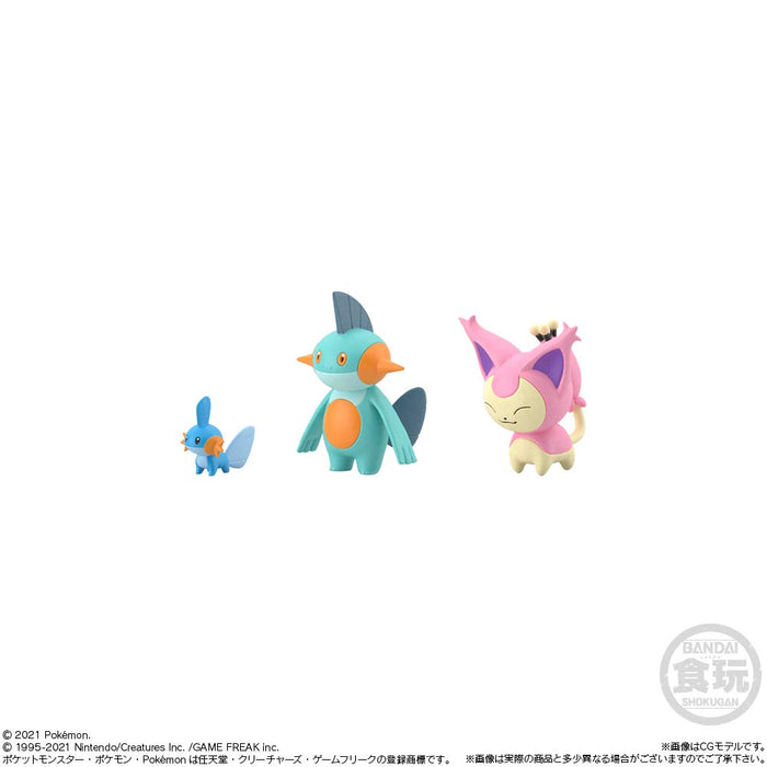 Bandai Pokemon Scale World Hoenn Region Figure Set Candy Toy