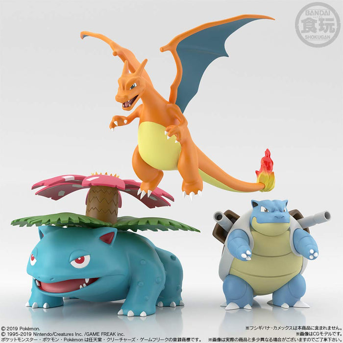 BANDAI CANDY - Pokemon Scale World Kanto Charizard Figurine à l'échelle 1/20