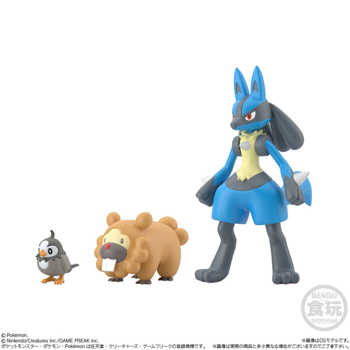 BANDAI CANDY Pokemon Scale World Sinnoh Region 2 Set