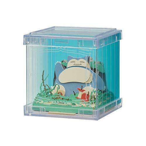 Pokemon Snorlax Papier Théâtre Cube Intérieur Anime