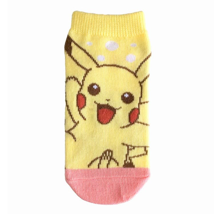 Pokemon [Socken für Grundschüler] Junior Socken/Pikachu Pastell Pokemon