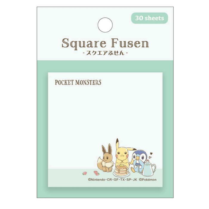 Pokemon [Sticky Note] Square Fusen / Mogumogu Pokemon