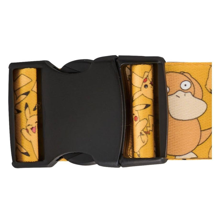 Gowell Pokemon Suitcase Belt Pikachu Kodak | One Touch Travel Goods