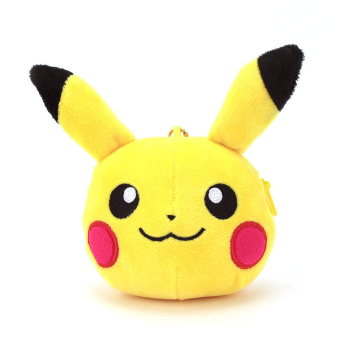 Pokemon Face Mascot Coin Case Pikachu