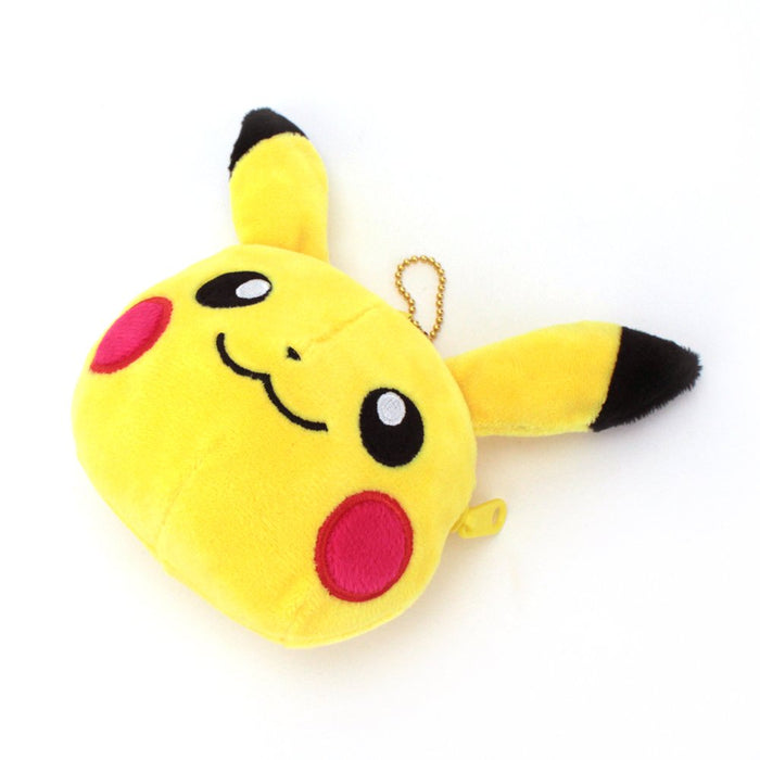 Pokemon Face Mascot Coin Case Pikachu
