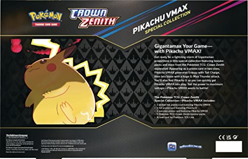 Pokemon TCG Crown Zenith Pikachu VMAX Collection