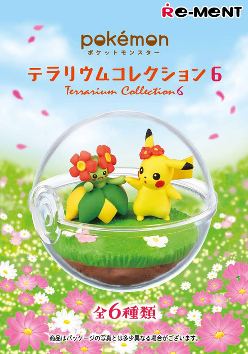 RE-MENT Pokémon Terrarium Collection Vol. 6 1 Coffret 6 Figurines Ensemble Complet