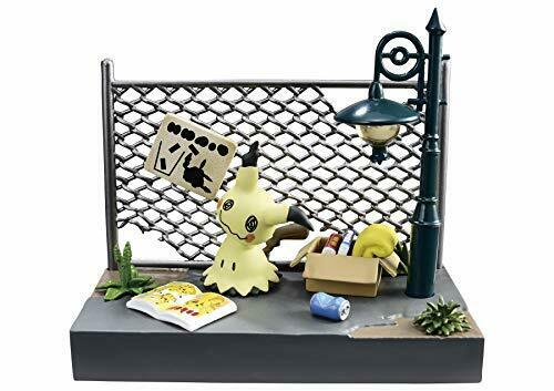 Pokemon Town Back Alleys At Night Figure 6 Set Re-ment