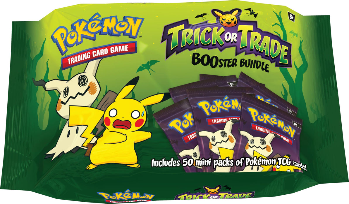 Pokemon TCG Trick Or Trade Booster Bundle 2023
