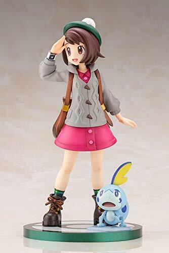 Pokemon Yuuri avec Sobble Artfx J Gloria avec figurine à l'échelle 1/8 de Sobble