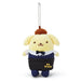 Pompom Purin Mascot Holder (Cafe Sanrio) Japan Figure 4550337755297