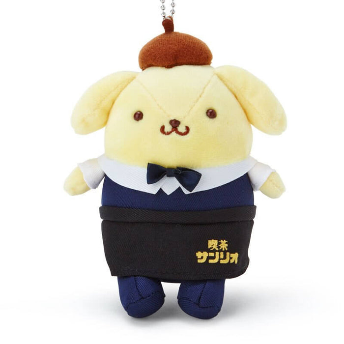 Pompom Purin Mascot Holder (Cafe Sanrio) Japan Figure 4550337755297 1