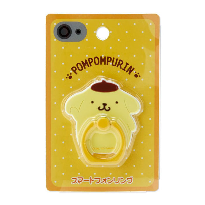 Pompompurin Character Type Smartphone Ring Japan Figure 4550337302316