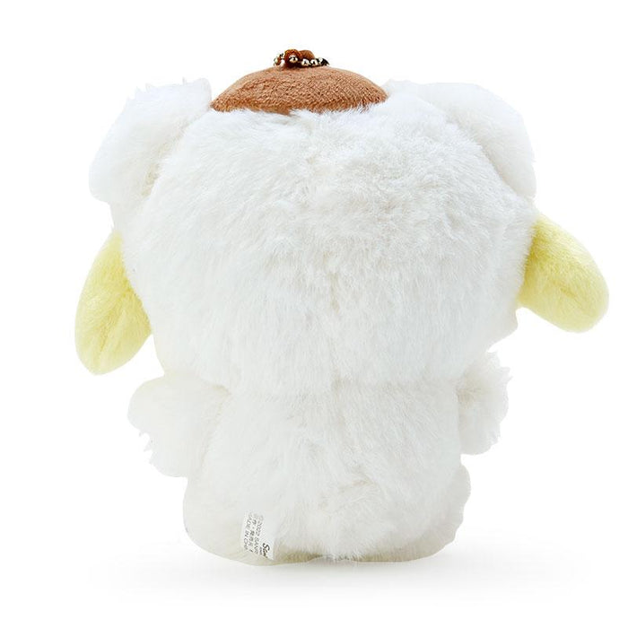 Sanrio  Pompompurin Mascot Holder (Fluffy Snow Design)