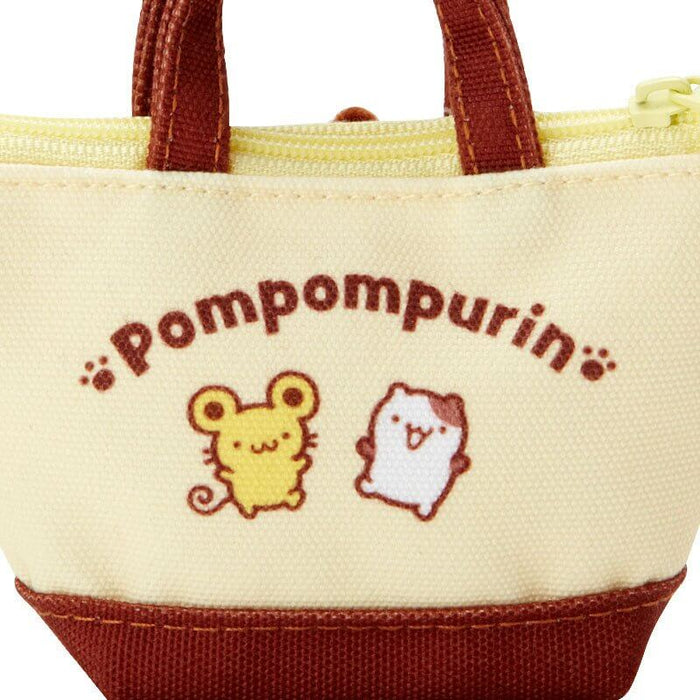 Pompompurin Mini Tote Bag Type Mascot Holder Japan Figure 4550337544112 4