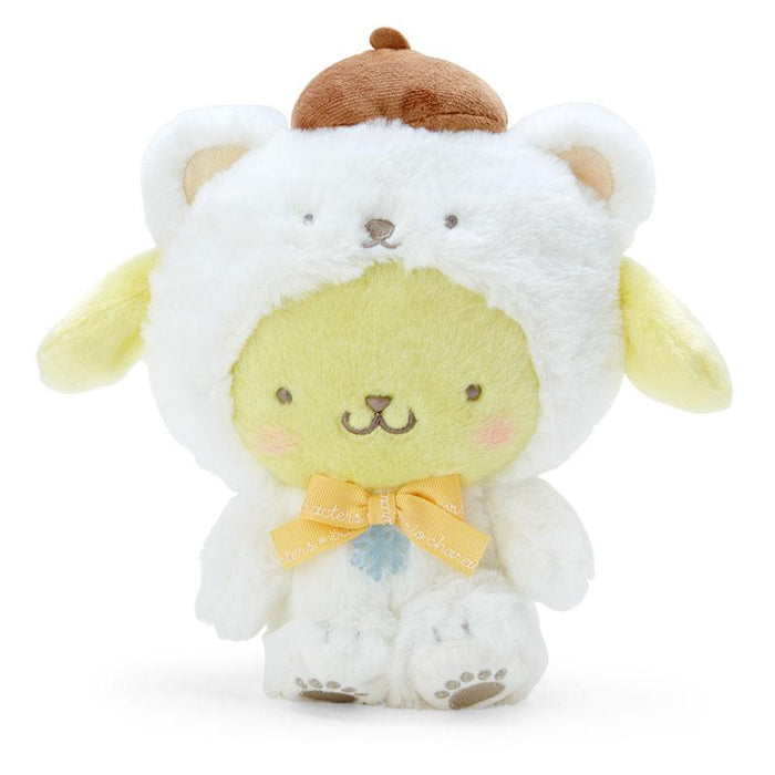 Sanrio  Pompompurin Stuffed Toy (Fluffy Snow Design)