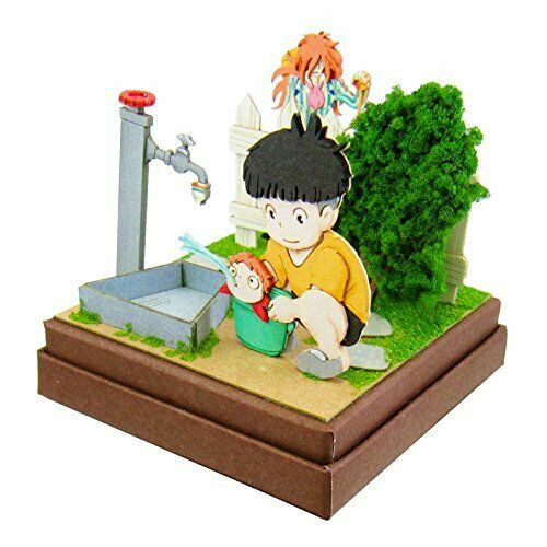 Ponyo sur la falaise Studio Ghibli Mini Sosuke&amp;ponyo&amp;fujimoto Papercraft Mp07-38