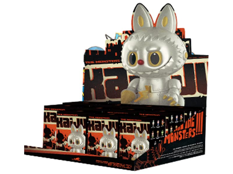 Pop Mart Labubu The Monsters Kaiju Series Pvc Abs Trading Figures Box Of 9