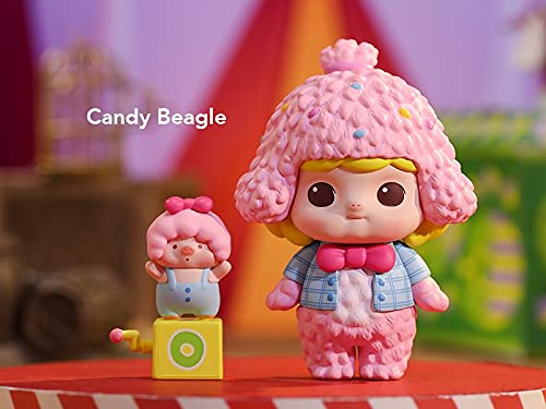 Pop Mart Minico Toy Party Series Figurines commerciales en PVC ABS Boîte de 12