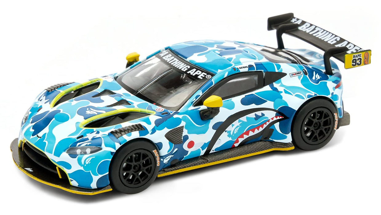 Genesis Company Pop Race 1/64 Bape X Aston Martin Gt3 Blue Japan