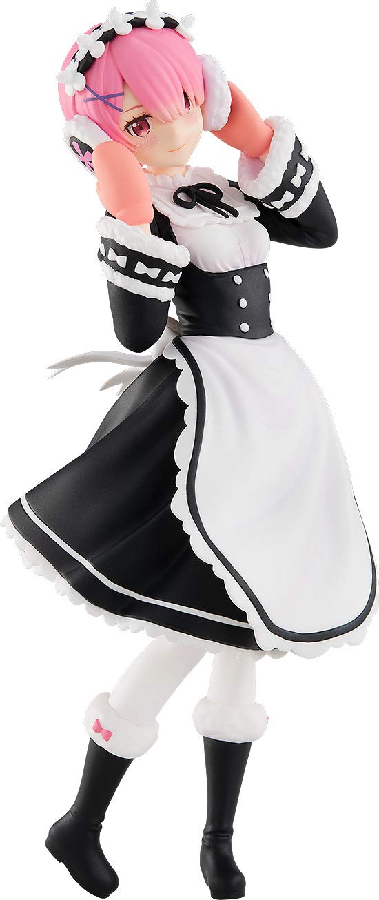 GOOD SMILE COMPANY Pop Up Parade Ram: Ice Season Ver. Figure Re:Zero -Starting Life In Another World- Japan Figure Store - #1 Bring To You The Best Japanese Goods