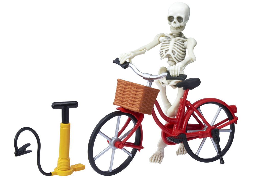 Re-Ment Japan Pose Skeleton Bicycle Accessory Set