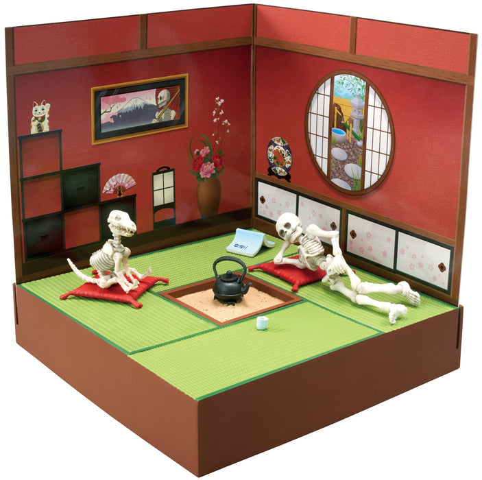 Re-Ment Pose Skeleton Japanese Room Set | Japan