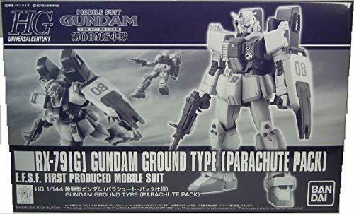 Premium Bandai Hg 1/144 Gundam Ground Type Parachute Pack Kit