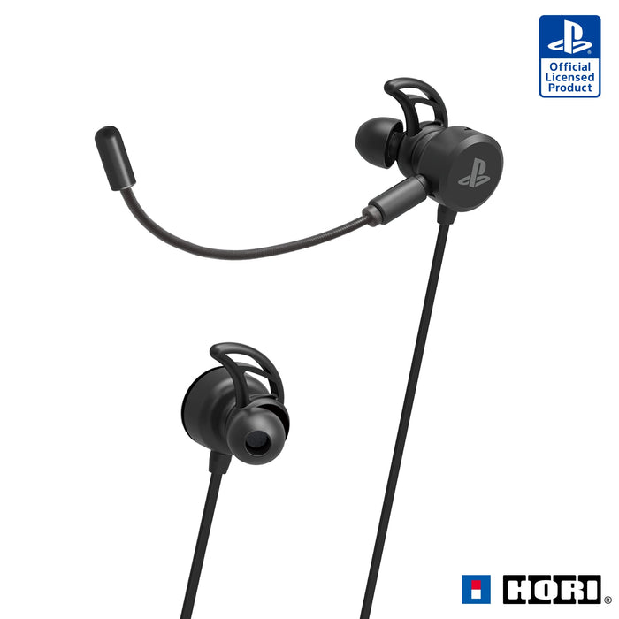 HORI PS4 Playstation 4 Gaming In-Ear Headset Noir