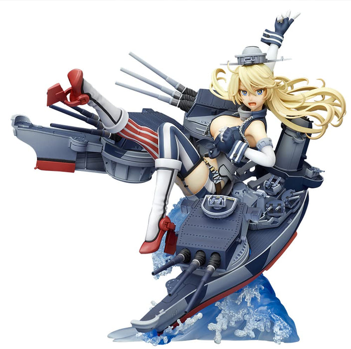 Quesq Kancolle Iowa PVC-Figur 200 mm Japan bemalt und fertig