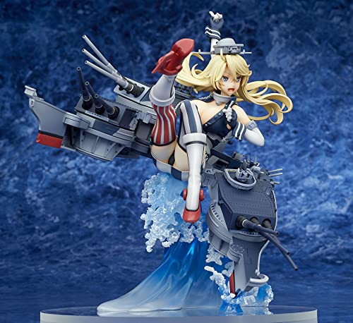 Quesq Kancolle Iowa Pvc Figure 200Mm Japan Painted & Finished