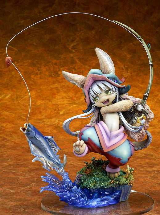 Q&amp;S Q Made In Abyss Nanachi ~ Gankimasu beim Angeln ~ Höhe ca. 230 mm, nicht maßstabsgetreue, fertig bemalte PVC-Figur, Weiterverkauf