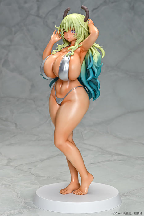 Q-Six Miss Kobayashi's Dragon Maid Lucoa 1/7 PVC Figure Tanned Ver.