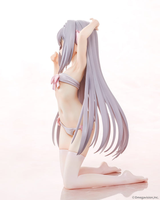 Q-Six Tsuki Ni Yosou Maiden&S Manners Luna Sakurakoji Sakura Color Ver. 1/6 Scale Pvc Pre-Painted Complete Figure