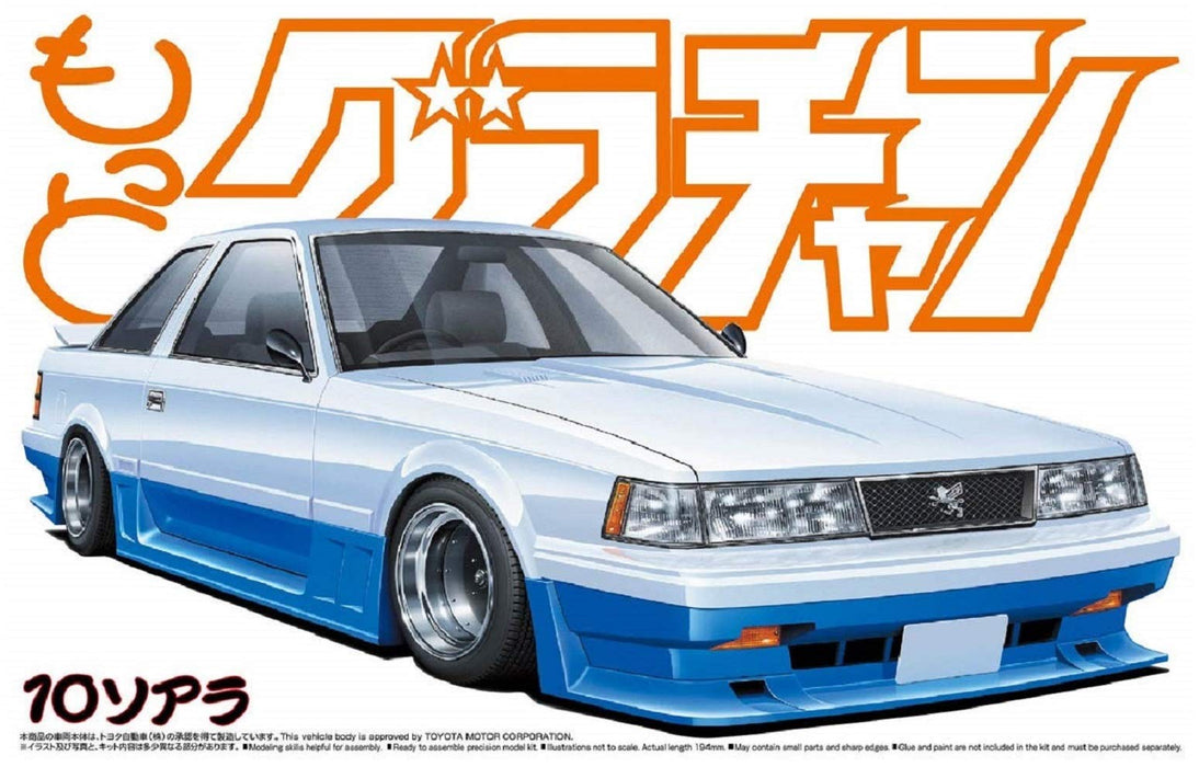 Qingdao Bunka Kyozai 1/24 Motto Grachan No.12 Toyota Mz10 Soarer 1981 Plastikmodell