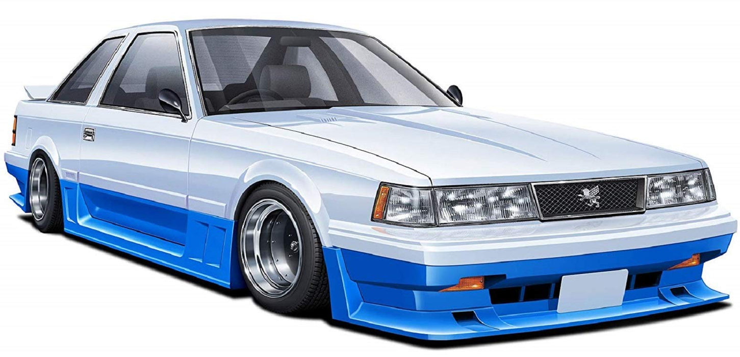 Qingdao Bunka Kyozai 1/24 Motto Grachan No.12 Toyota Mz10 Soarer 1981 Modèle en plastique