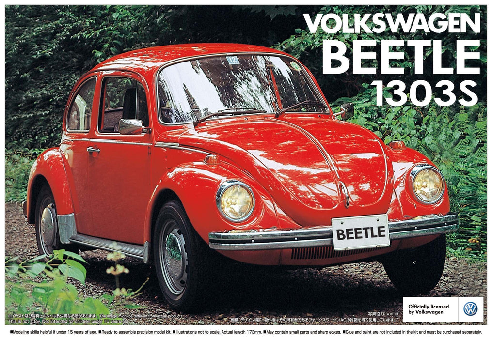AOSHIMA - 47781 Volkswagen Beetle 1303S 1/24 Scale Kit