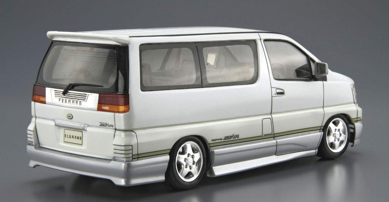 AOSHIMA The Model Car 1/24 Nissan E50 Elgrand `99 Plastikmodell