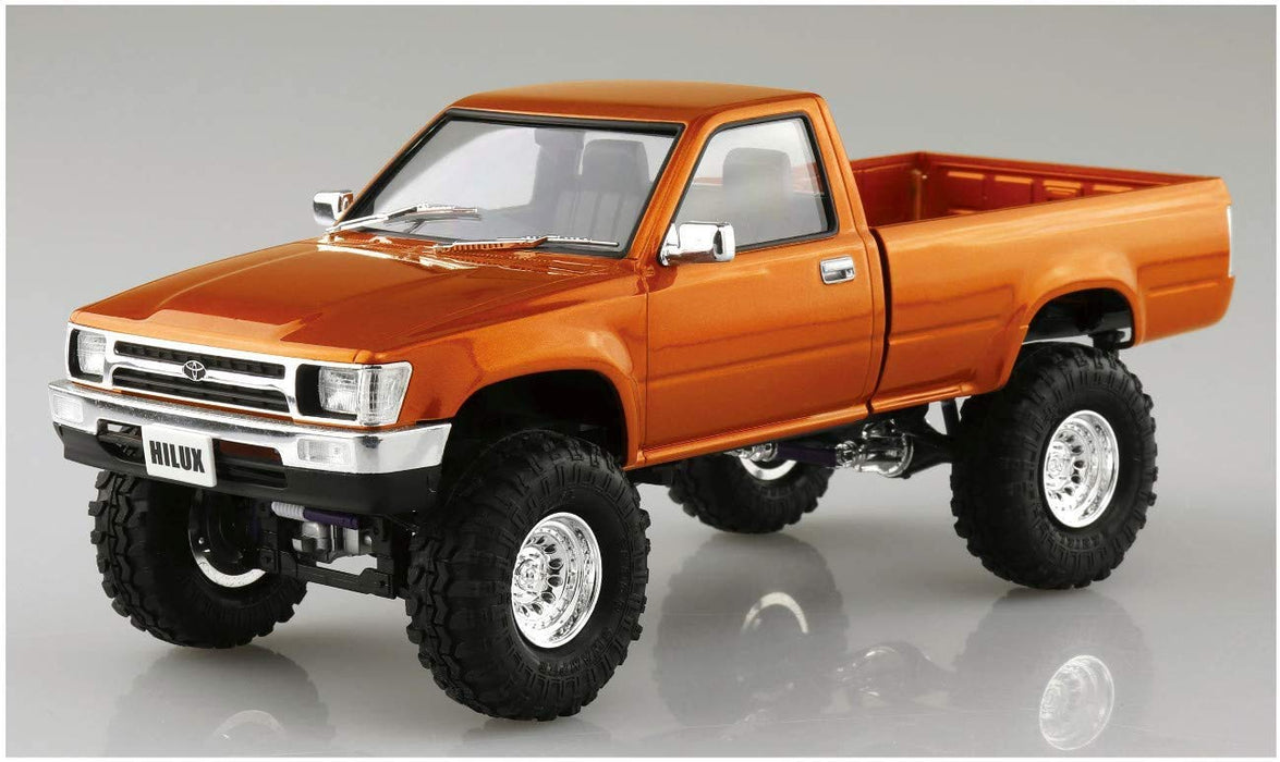 AOSHIMA The Tuned Car 1/24 Toyota Rn80 Hilux Long Bed Lift Up '95 Modèle en plastique