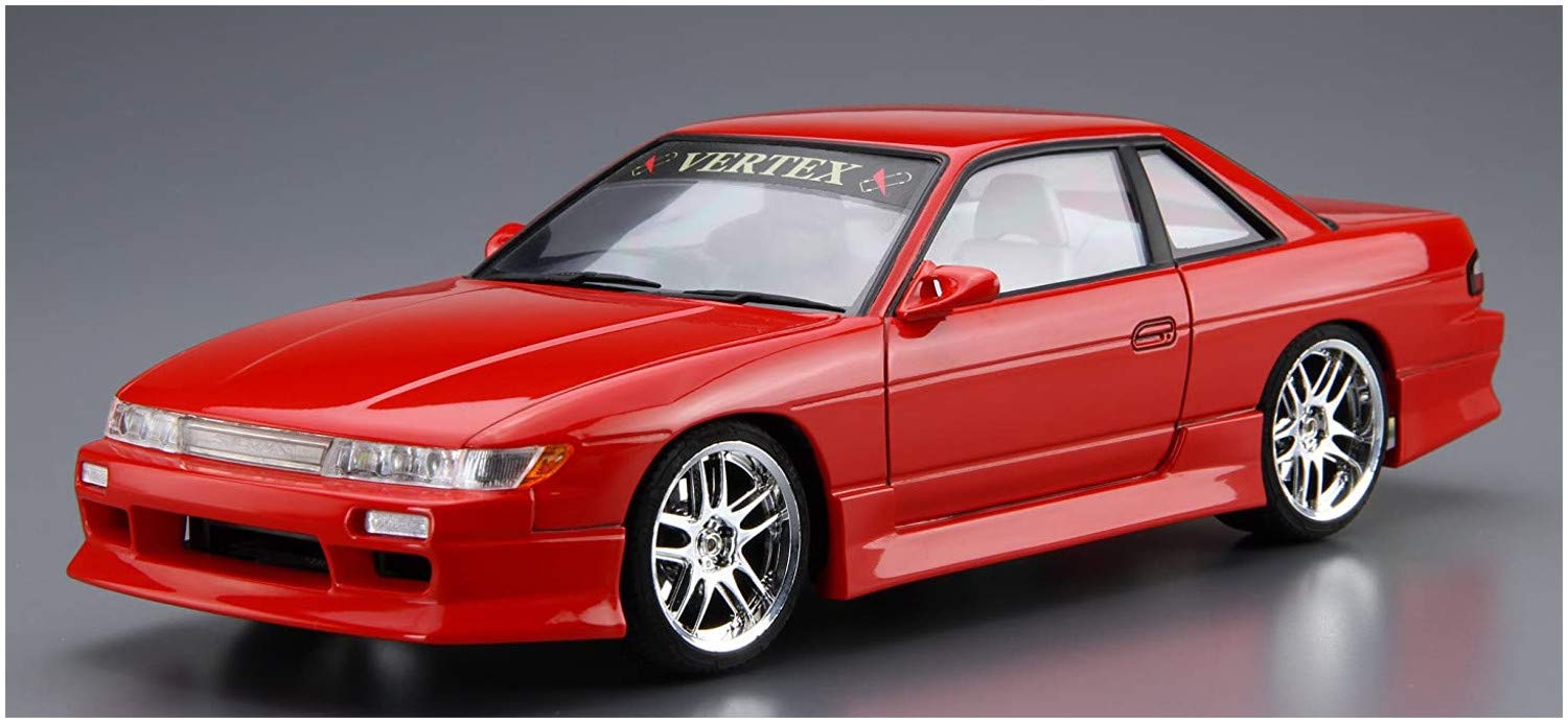 AOSHIMA The Tuned Car 1/24 Nissan Vertex Ps13 Silvia '91 Plastikmodell