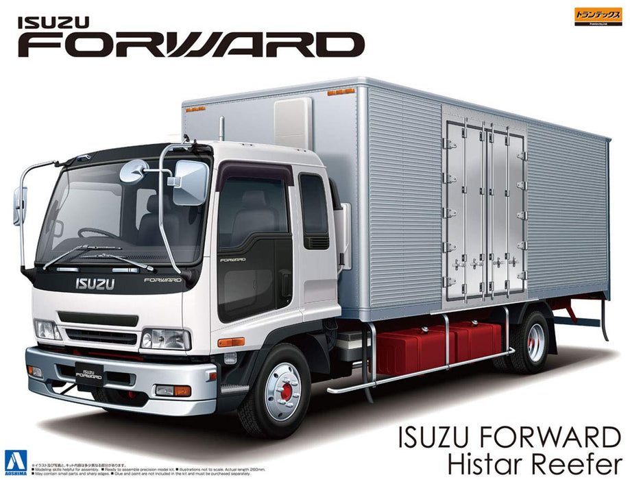 AOSHIMA Heavy Freight 1/32 Isuzu Forward Histar Refrigerated Truck Plastic Model