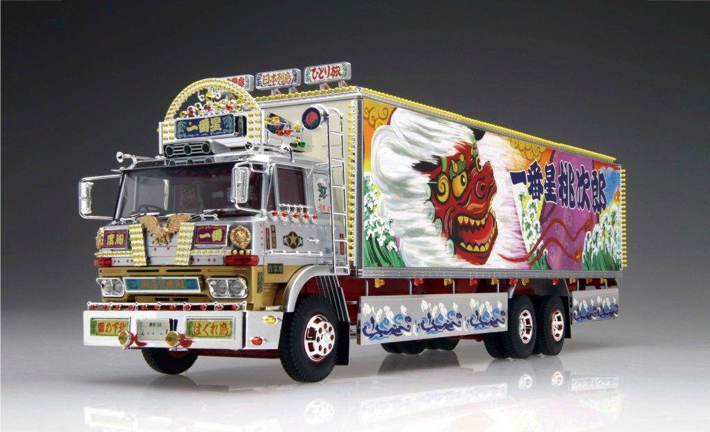 Qingdao Bunka Kyozai 1/32 Camion Guy Série No.5 Ichibanboshi Tenka Gomen Modèle en plastique