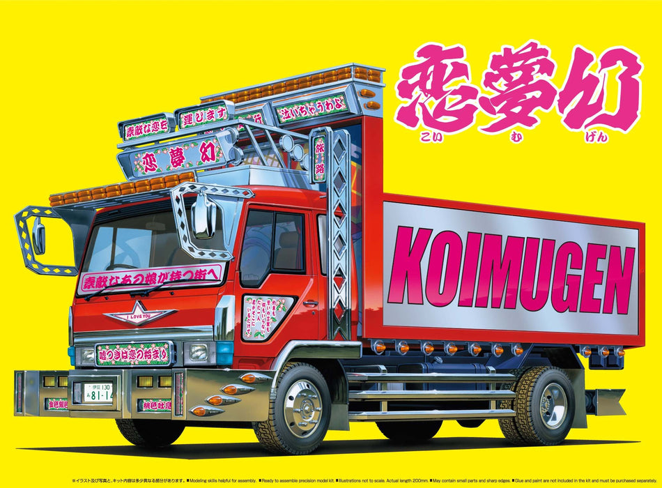 AOSHIMA – 50415 Koimugen Japanese Dump – LKW-Bausatz im Maßstab 1:32