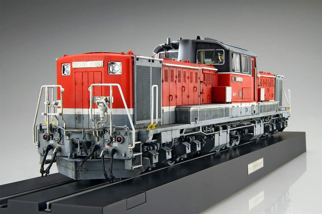 Qingdao Bunka Kyozai 1/45 Train Museum Oj No.6 Diesel Locomotive Dd51 Freight A Renewal Machine Plastic Model